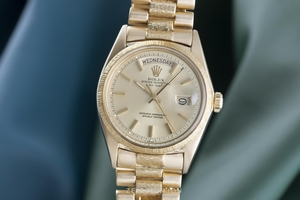 Rolex Day-Date 18 ct gold automatic Kal. 1556 Ref. 1807 VINTAGE
