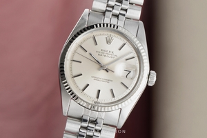 Rolex Datejust steel / white gold automatic Kal. 1570 Ref. 1601 VINTAGE