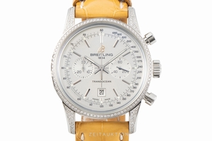 Breitling Transocean chronograph steel automatic Kal. B41 Ref. A41310