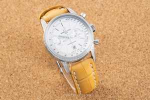 Breitling Transocean chronograph steel automatic Kal. B41 Ref. A41310