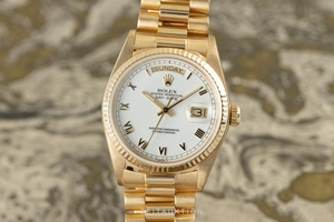 Rolex Day-Date 18 ct gold automatic Kal. 3055 Ref. 18038