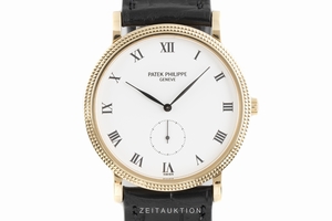 Patek Philippe Calatrava 18 ct gold manual winding Kal. 215 Ref. 3919