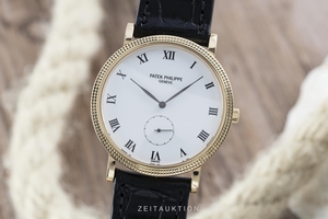 Patek Philippe Calatrava 18 ct gold manual winding Kal. 215 Ref. 3919