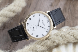 Patek Philippe Calatrava 18 ct gold manual winding Kal. 215 Ref. 3919