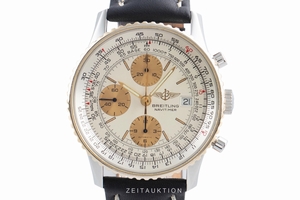 Breitling Old Navitimer chronograph steel / gold automatic Kal. B13 Ref. B13019