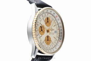 Breitling Old Navitimer chronograph steel / gold automatic Kal. B13 Ref. B13019