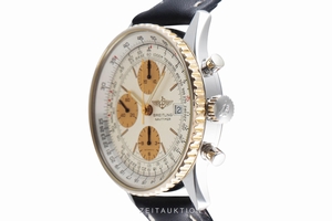 Breitling Old Navitimer chronograph steel / gold automatic Kal. B13 Ref. B13019