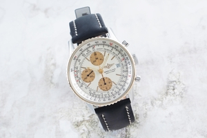 Breitling Old Navitimer chronograph steel / gold automatic Kal. B13 Ref. B13019