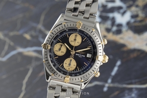Breitling Chronomat chronograph steel / gold automatic Kal. B13 Ref. B13048