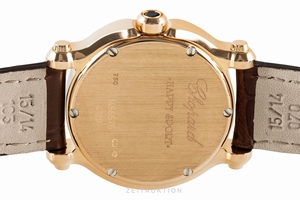 Chopard Happy Sport 18 ct red gold quartz Ref. 4189