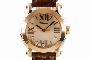 Chopard Happy Sport 18 ct red gold quartz Ref. 4189
