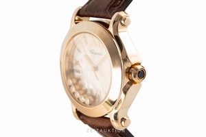 Chopard Happy Sport 18 ct red gold quartz Ref. 4189