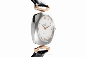 Glashutte Original Pavonina steel / gold quartz Kal. GO 03 Ref. 1-03-02-04-16-34