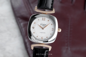 Glashutte Original Pavonina steel / gold quartz Kal. GO 03 Ref. 1-03-02-04-16-34
