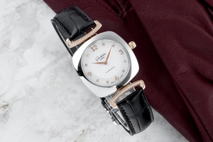 Glashutte Original Pavonina steel / gold quartz Kal. GO 03 Ref. 1-03-02-04-16-34