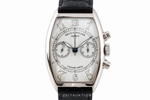 Franck Muller Casablanca chronograph 18 ct white gold manual winding Ref. 5850CC