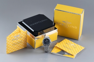 Breitling Shadow Flyback chronograph steel automatic Kal. B35 Ref. A35312