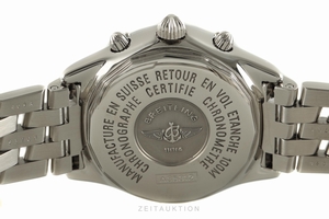 Breitling Shadow Flyback chronograph steel automatic Kal. B35 Ref. A35312