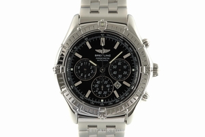 Breitling Shadow Flyback chronograph steel automatic Kal. B35 Ref. A35312