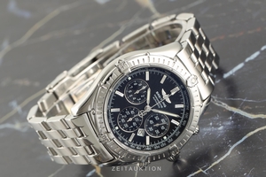 Breitling Shadow Flyback chronograph steel automatic Kal. B35 Ref. A35312