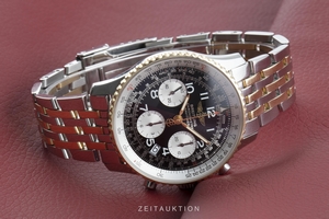 Breitling Navitimer chronograph steel / gold automatic Kal. B23 Ref. D23322
