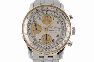 Breitling Navitimer chronograph steel / gold automatic Kal. B13 Ref. B13019