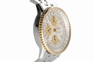 Breitling Navitimer chronograph steel / gold automatic Kal. B13 Ref. B13019