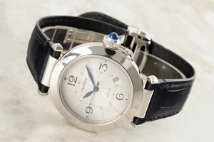 Cartier Pasha steel automatic Kal. 1847 MC Ref. 4266, WSPA0010