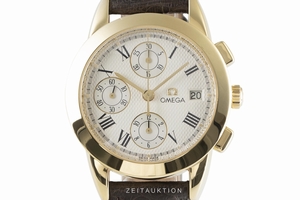 Omega Louis Brandt chronograph 18 ct gold automatic Kal. 1156 Ref. 175.0500