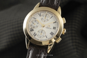 Omega Louis Brandt chronograph 18 ct gold automatic Kal. 1156 Ref. 175.0500