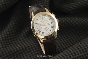 Omega Louis Brandt chronograph 18 ct gold automatic Kal. 1156 Ref. 175.0500