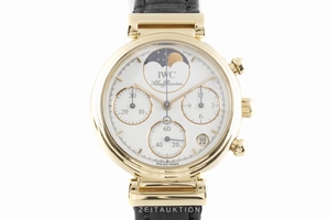 IWC Da Vinci chronograph 18 ct gold quartz Kal. 630 Ref. 3735
