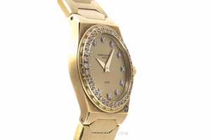 Vacheron & Constantin Classic Driver 18 ct gold quartz Kal. 1009/39 Ref. 60001