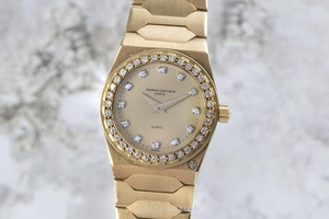Vacheron & Constantin Classic Driver 18 ct gold quartz Kal. 1009/39 Ref. 60001