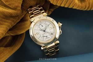 Cartier Pasha 18 ct gold automatic Kal. 480 Ref. 2395
