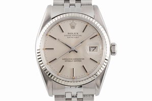 Rolex Datejust steel / white gold automatic Kal. 3035 Ref. 16014 VINTAGE