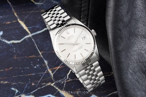 Rolex Datejust steel / white gold automatic Kal. 3035 Ref. 16014 VINTAGE