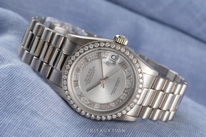 Rolex Lady Datejust 18 ct white gold automatic Kal. 2135 Ref. 68289