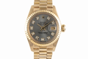Rolex Lady Datejust 18 ct gold automatic Kal. 2030 Ref. 6917