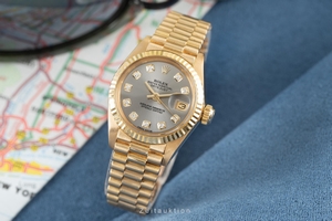 Rolex Lady Datejust 18 ct gold automatic Kal. 2030 Ref. 6917