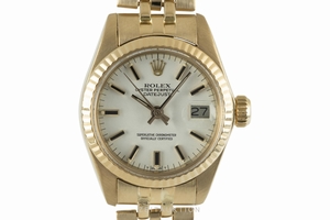 Rolex Lady Datejust 18 ct gold automatic Kal. 2030 Ref. 6917