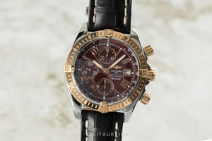 Breitling Chronomat chronograph steel / gold automatic Kal. B13 Ref. C13356