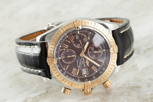 Breitling Chronomat chronograph steel / gold automatic Kal. B13 Ref. C13356