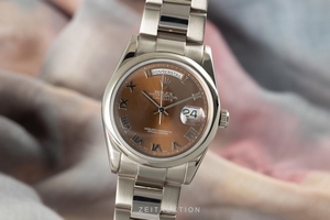 Rolex Day-Date 18 ct white gold automatic Kal. 3155 Ref. 118209