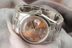Rolex Day-Date 18 ct white gold automatic Kal. 3155 Ref. 118209