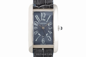 Cartier Tank Americaine 18 ct white gold automatic Kal. 120 Ref. 1741