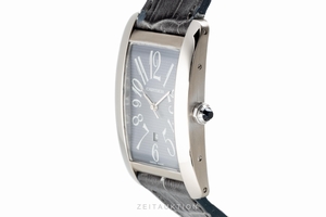 Cartier Tank Americaine 18 ct white gold automatic Kal. 120 Ref. 1741