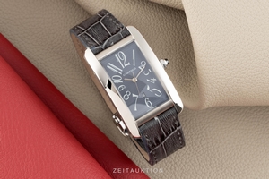Cartier Tank Americaine 18 ct white gold automatic Kal. 120 Ref. 1741