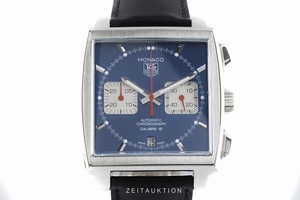 Tag Heuer Monaco chronograph steel automatic Kal. 12 Ref. CAW2111-0