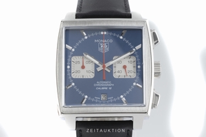 Tag Heuer Monaco chronograph steel automatic Kal. 12 Ref. CAW2111-0